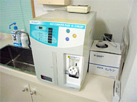 画像：自動血球計測器